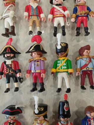 Playmobil 12 Soldados y oficiales Napoleónicos