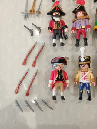 Playmobil 12 Soldados y oficiales Napoleónicos