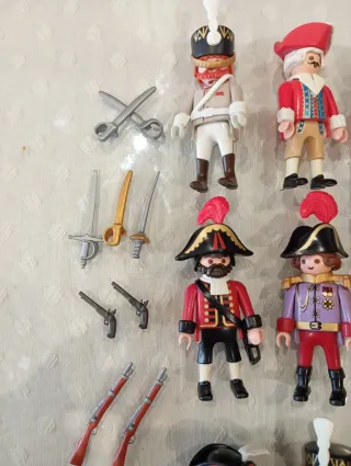 Playmobil 12 Soldados y oficiales Napoleónicos