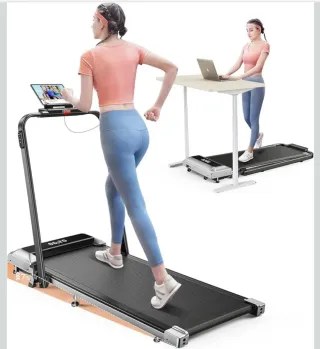 Cinta de correr plegable con inclinación