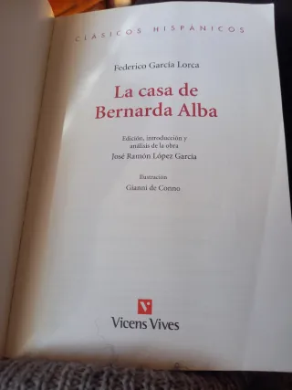 La Casa De Bernarda Alba (Clasicos Hispanicos /...
