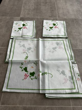 Tovaglioli cotone nuovi  set 6