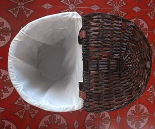 Cesta Mimbre Ropa Sucia