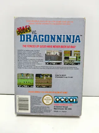 Bad Dudes vs Dragonninja dragon ninja nintendo nes