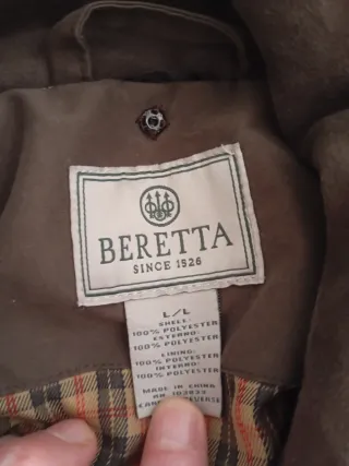 Chaqueta de caza Beretta Marrón