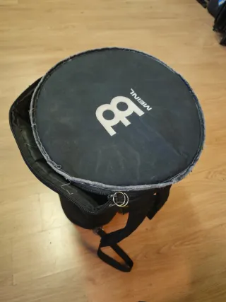 Djembe Meinl Fiberglass Azul 12"