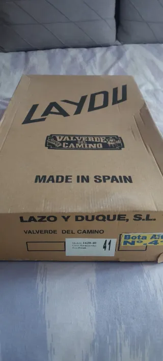 Botas Valverde del Camino Talla 41