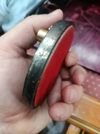 Portaplumas antiguo metálico Napoleón