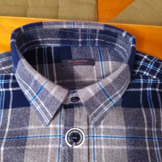 Camicia uomo cotone caldo SEA BARRIER