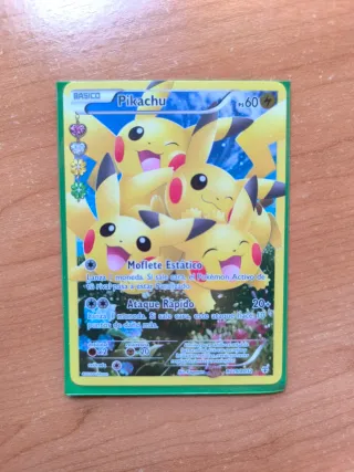 Carta Pokémon Pikachu Básico Full Art Rc29/RC32