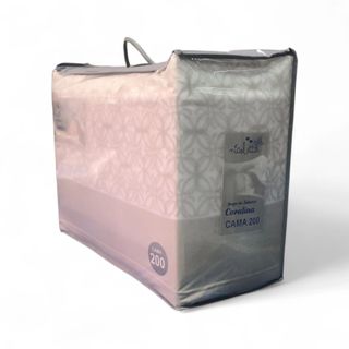 Juego Sábanas Coralina Doble Perchado Cama 200