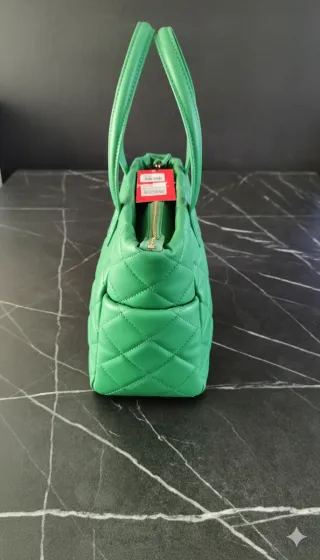 Borsa  Mario Valentino Trapuntata Verde