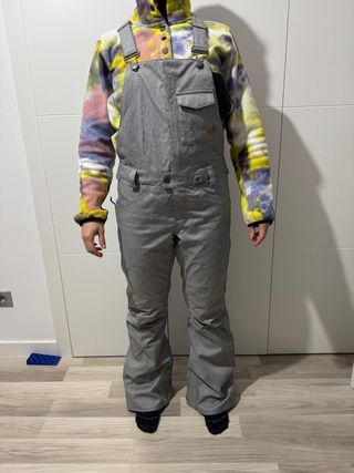 Peto de nieve Volkon gris y multicolor