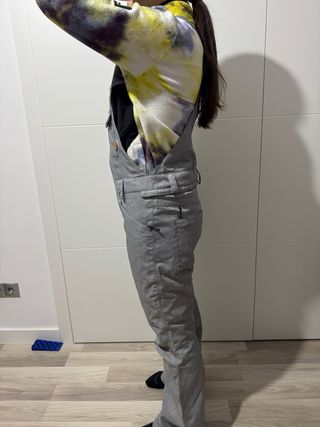 Peto de nieve Volkon gris y multicolor