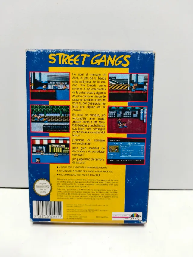 Street Gangs nintendo nes