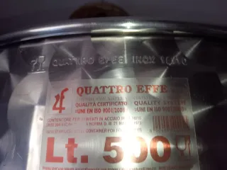 Depósito Inox 500L con flotador