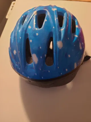 Casco Bicicleta Niño Azul
