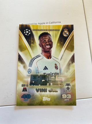 Vini Jr. BALL MASTER Edizione Esclusiva BM 3