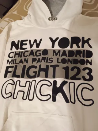 Felpa uomo con stampa città