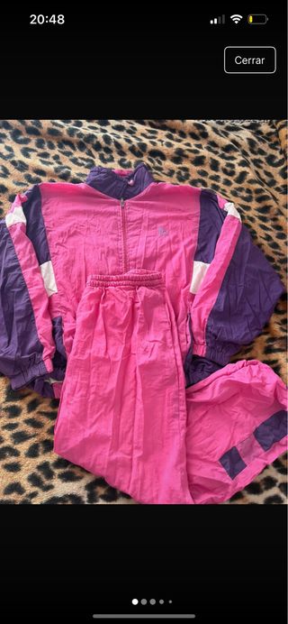 Conjunto completo Chándal Vintage Retro 80s Crazy