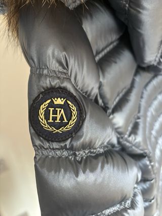 Abrigo Henry Arroway Gris con Capucha