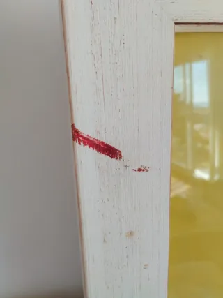 Cuadro acuarela flores 130x54