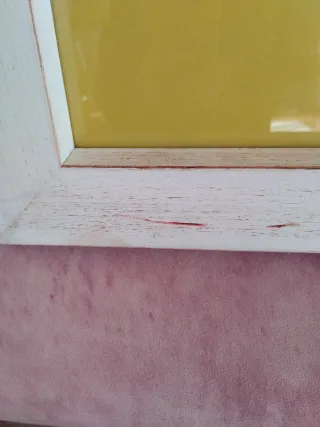 Cuadro acuarela flores 130x54