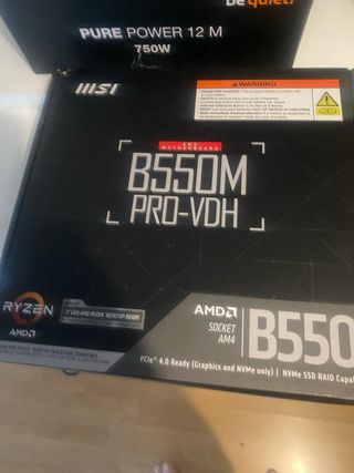 Ryzen 5 2600 + GPU +placa+ RAM + Fuente