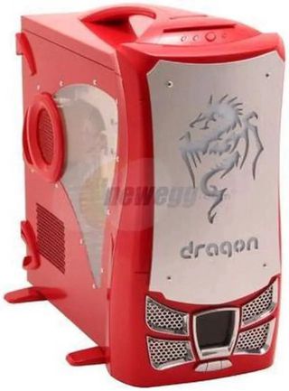 NUEVA!!!!!!! Torre PC XG Roja Dragon