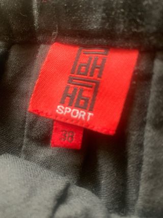 Falda Pedro del Hierro terciopelo negra