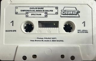 Carlos Sainz C.M.R. - ZX Spectrum