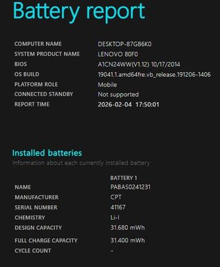 Ordenador portátil Lenovo B50-45 AMD A6