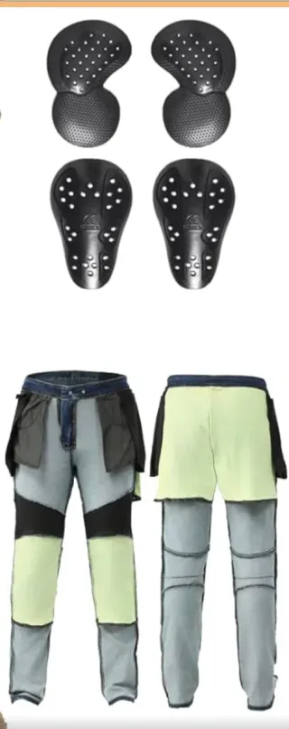 Pantalón Vaquero Moto 3XL Protecciones CE