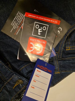 Pantalón Vaquero Rextek Moto 3XL Protec. CE 2 (AA)