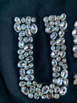 Felpa Zara con strass