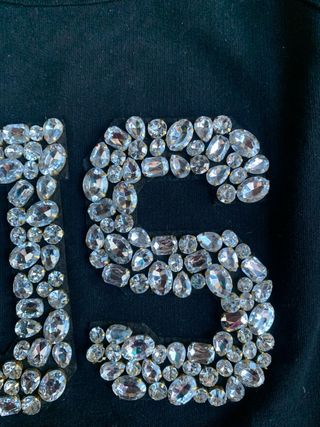 Felpa Zara con strass