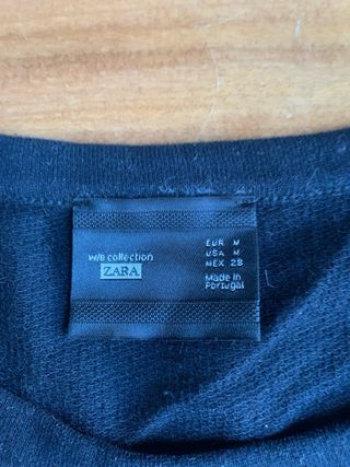 Felpa Zara con strass