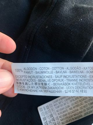 Felpa Zara con strass