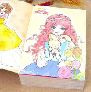 30 pennarelli a doppia punta con album in omaggio