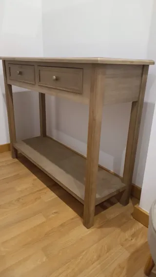 Mueble de entrada de madera