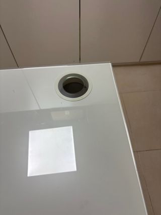 Mesa Escritorio Micke con cristal Ikea