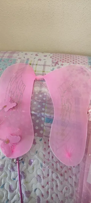 Disfraz Hada Niña Rosa 3-6 años