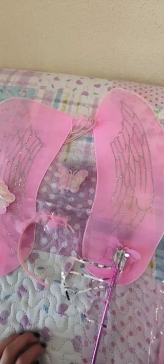 Disfraz Hada Niña Rosa 3-6 años