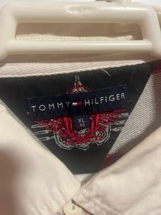 Jersey Tommy Hilfiger Rayas Rojas y Grises