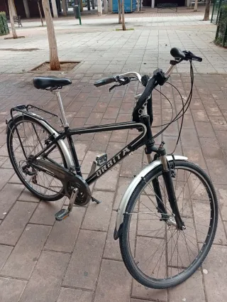 Bicicleta Urbana Negra