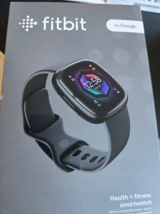 Caja, correas y cargador Fitbit Sense 2