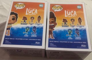 Funko Pop Luca 1053 y 1054 Paguro y Scorfano