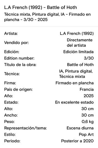 Cuadro de L.A. French y David Law sobre Aluminio