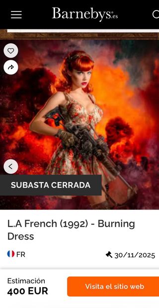 Cuadro de L.A. French y David Law sobre Aluminio