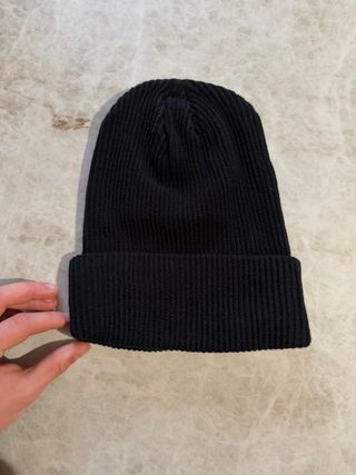 Berretto Beanie Nero Streetwear - Patch Ricamata -